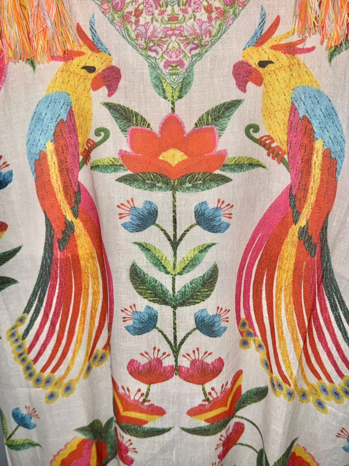 vestido tropical